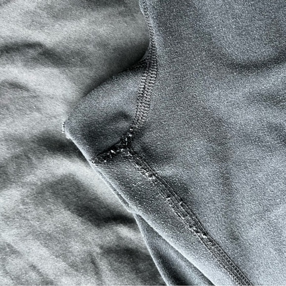 Isabel Maternity Active Legging Grey Crossover Belly Band - Picture 6 of 7